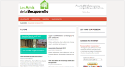 Desktop Screenshot of amis-becquerelle.com