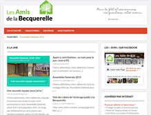 Tablet Screenshot of amis-becquerelle.com